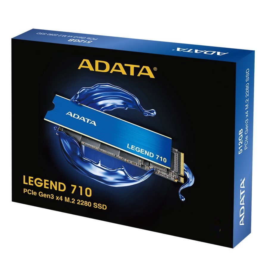 NVME ADATA LEGEND 710 512GB | PCIe Gen3x4 M.2 2280 SSD