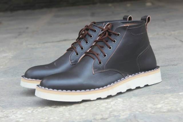 SPON NEW - BLACK MASTER ORIGINAL | Sepatu Boots Klasik Pria Kulit Asli Murah Mewah Sol Redwing