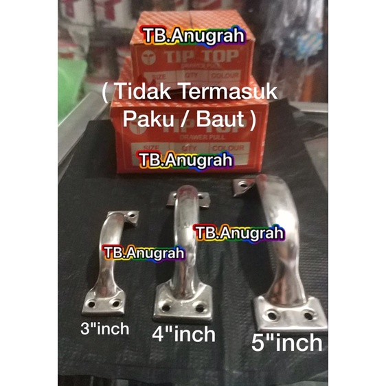 Tarikan Laci  Handle Lemari Door Pull 3&quot; inch 4&quot;inch 5&quot;inch Tarikan Pintu Tarikan lemari murah tarikan laci murah