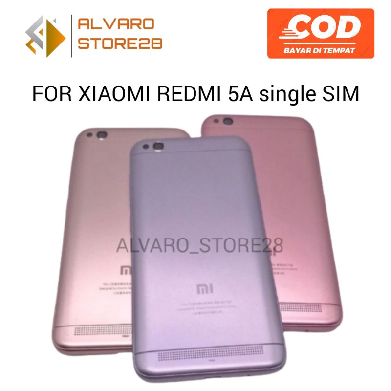 BACKDOOR BACKCOVER TUTUP BATERAI XIAOMI REDMI 5A SINGLE SIM