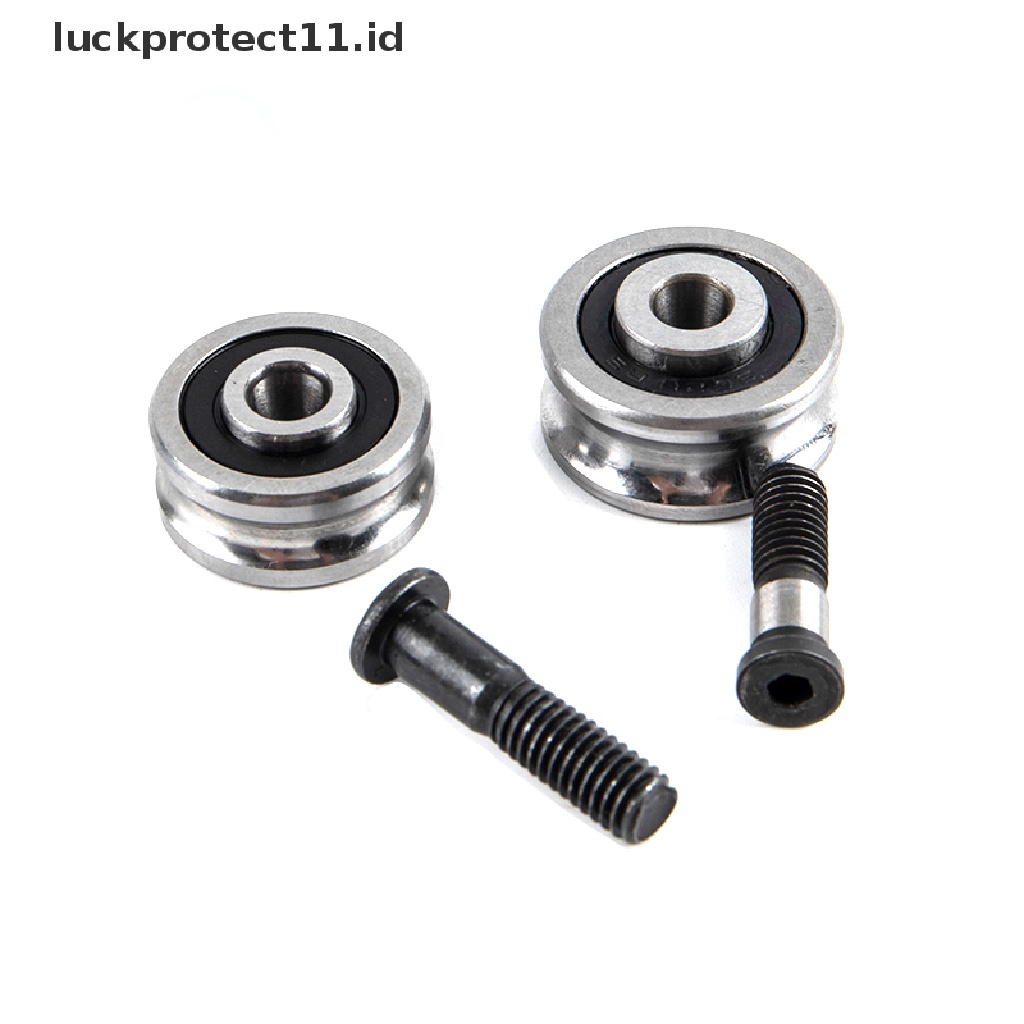 // Hg &amp; ID// SG15 SG20 SG25 SG66+M5 M6 M8 Screw Steel Pulley Ball Bearings Track Guide Roller