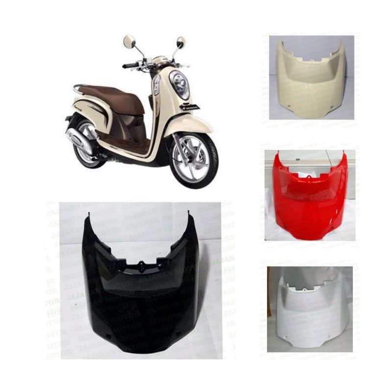 COVER TUTUP TANGKI TENGKI TUTUP MESIN TENGAH SCOOPY FI 2013-2016