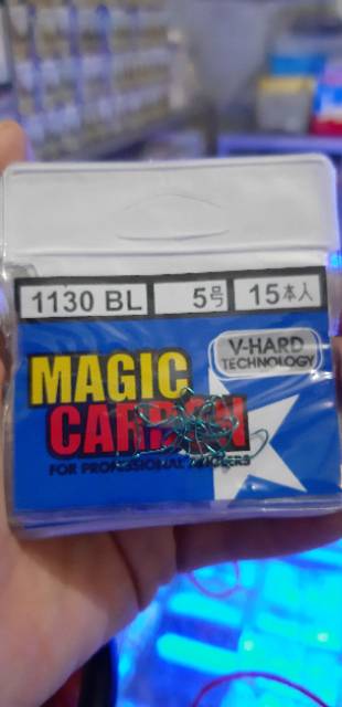 Kail  pancing carbon mata biru / pancing magic biru