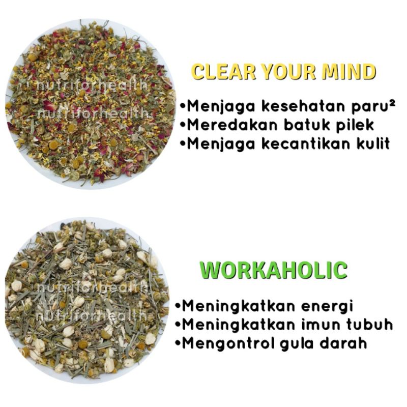 Special Tea Blend Series | Blended Tea Premium tersedia Non Caffeine