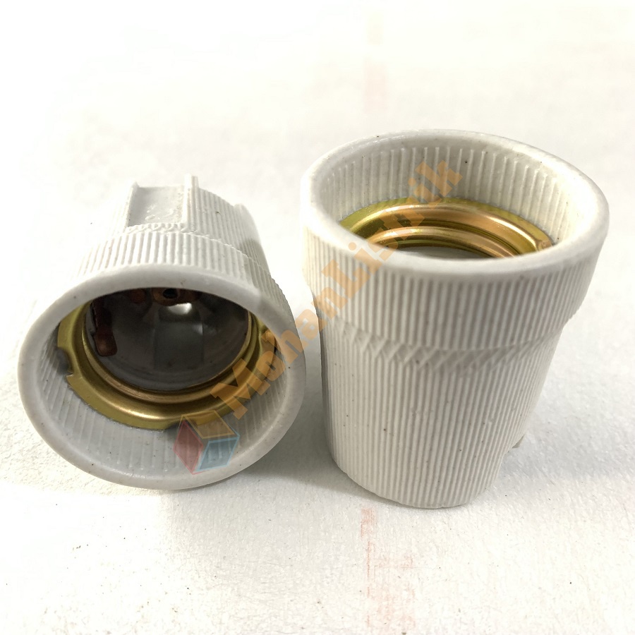FITING KERAMIK E27 FITTING JAMBU E27 FITTING DOWNLIGHT KERAMIK