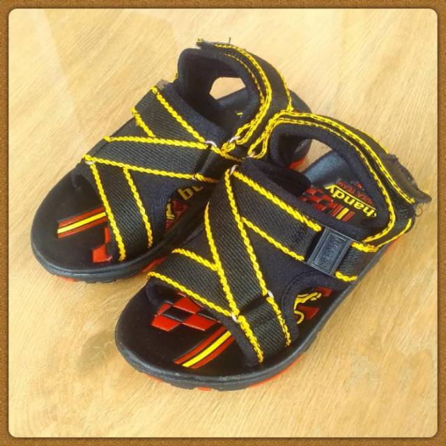 Sandal sepatu anak laki-laki sendal selop casual anak cowok shandy