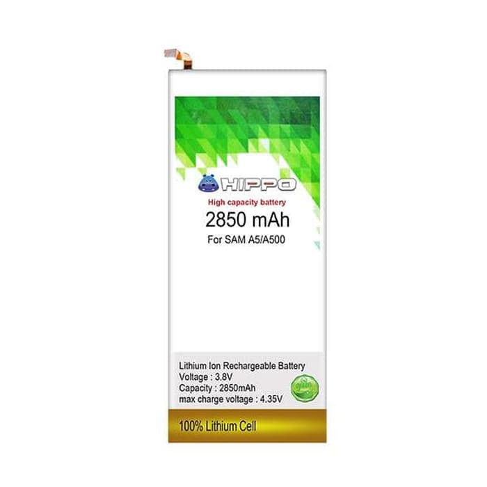 Baterai Hippo Samsung A5 A500 A7 A700 2850 mAh Garansi Resmi