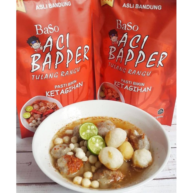 

Baso Aci Bapper Tulang Rangu 210 gram