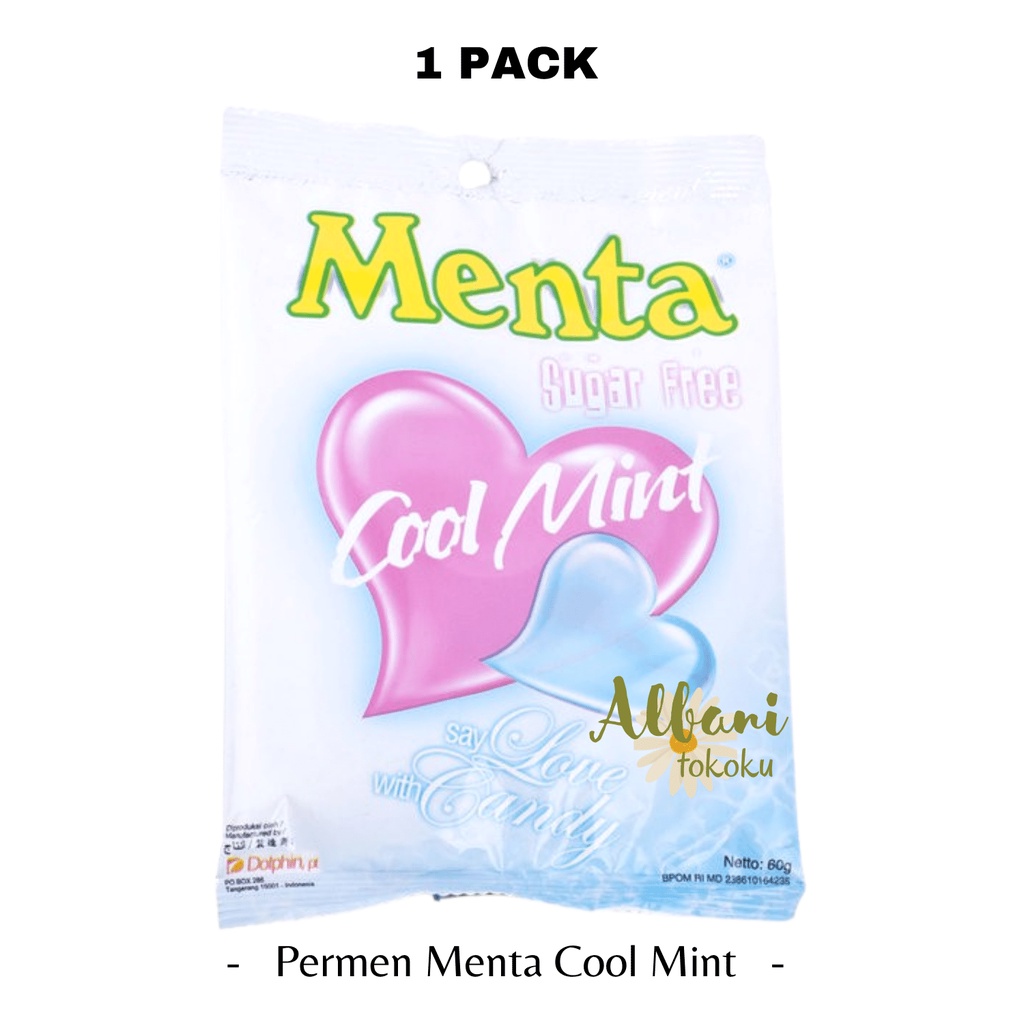 

Permen Menta Cool Mint 1 Pack - Permen Mint - Permen Bebas Gula - Menyegarkan Nafas