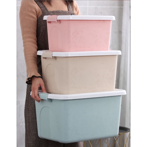 Kotak Penyimpanan/Box Penyimpanan baju mainan dengan penutup/Storage Box SIZE S/M