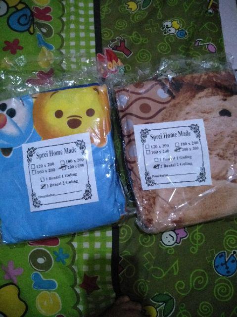 Grosir Sprei Homemade Terlaris Motif Teddy Brown Murah Berkualitas