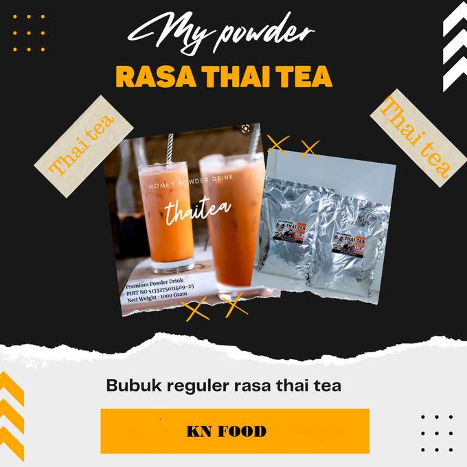 

[COD] Powder Thai Tea Regular-Bubuk Bubble Drink Thai Tea [COD]