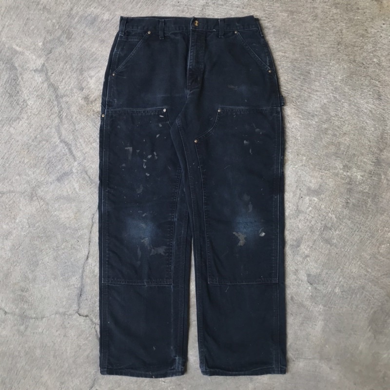 carhartt double knee black