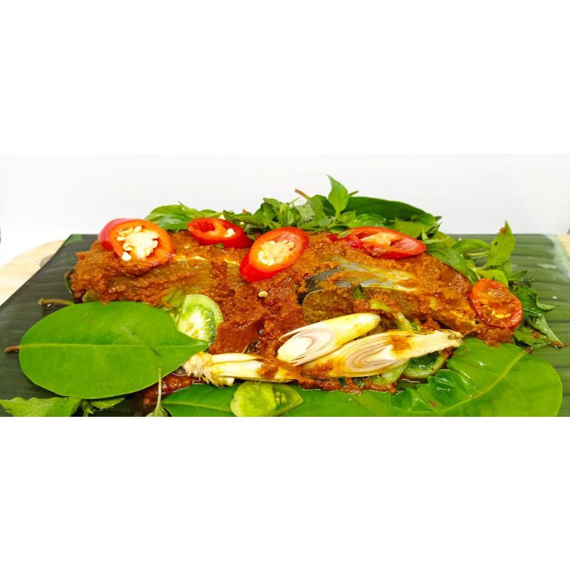 

Ikan Patin Organik Bumbu Pepes