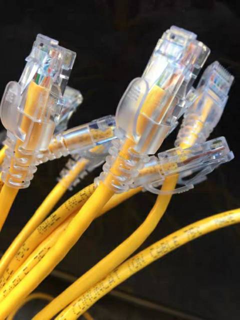 Plug Boot Plugboot RJ45 Karet Sarung Pelindung Konektor CAT5E CAT6 Transparan kabel lan KARET 50Pcs