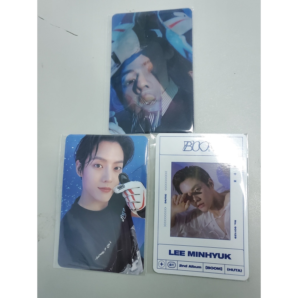 BTOB Huta / Minhyuk Boom album merch (official)