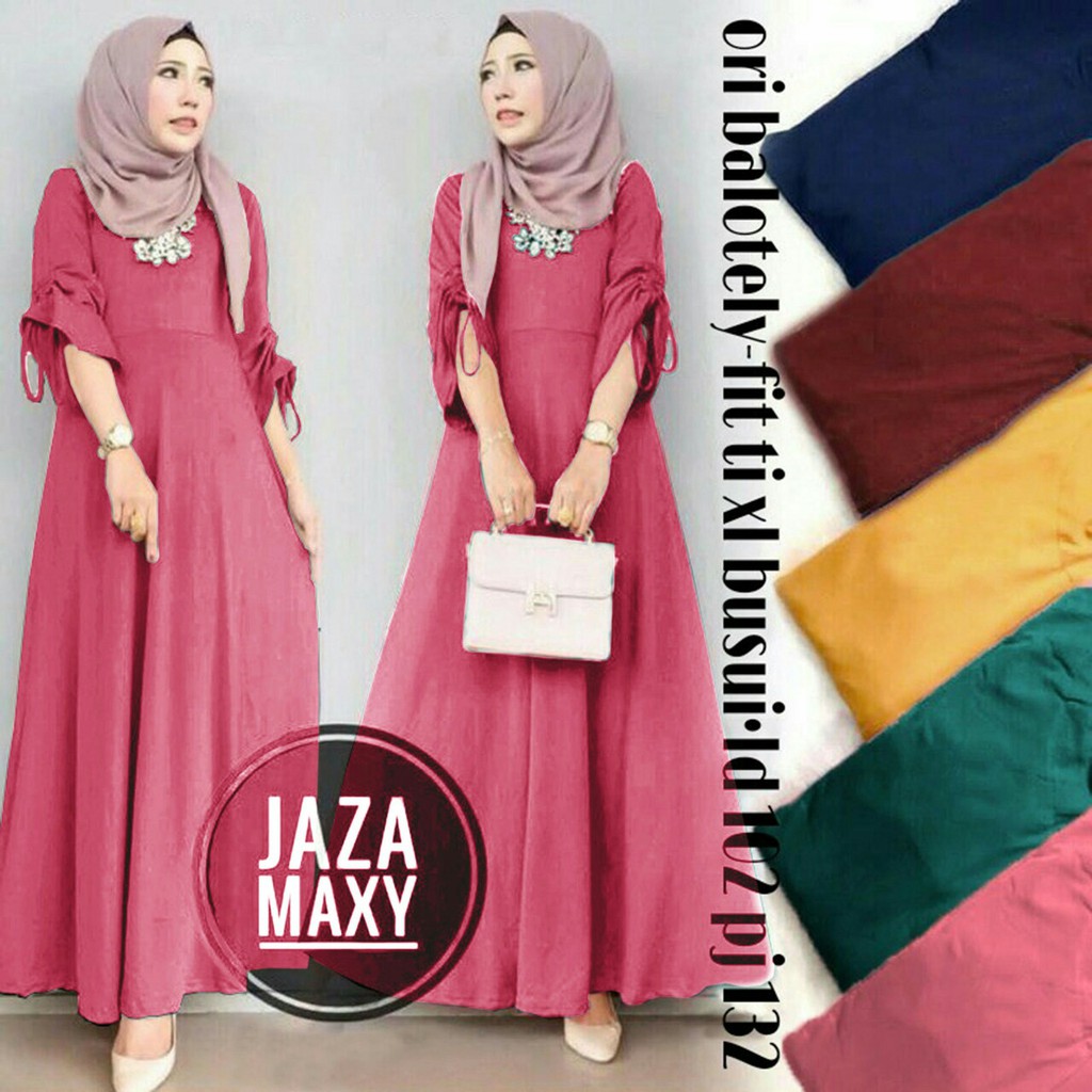 013 KB FARAH BAJU DRESS MAXI GAMIS BUSUI WANITA DEWASA 