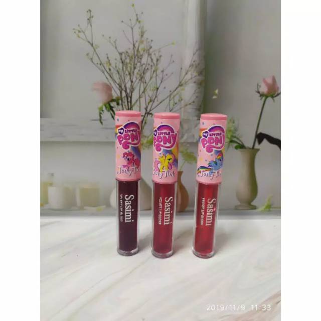 [SATUAN] SASIMI LIPTINT UNICORN LIP TINT WATER TINT my little pony