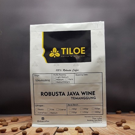 

Kopi Robusta Wine Java Coffee Specialty Bubuk/Biji - 100gram