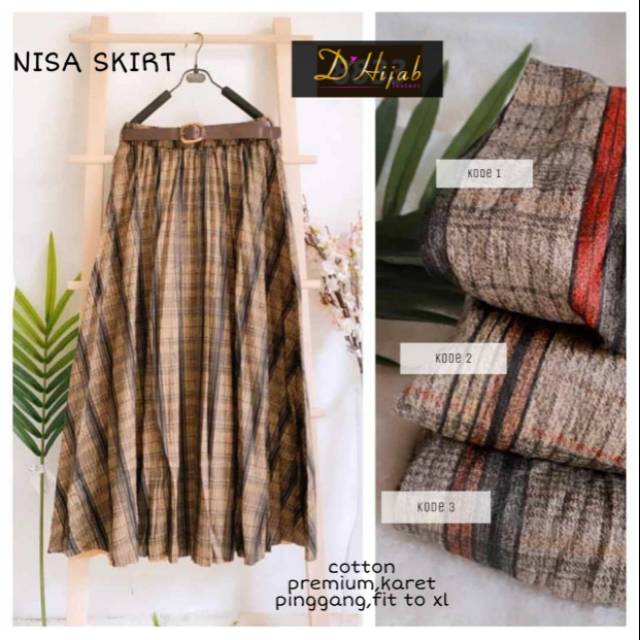 BEST SELLER SKIRT NISA BY D'HIJAB