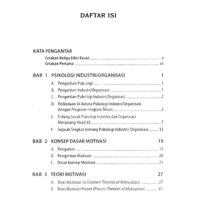 Sale Buku 09 Psikologi Industri Dan Organisasi