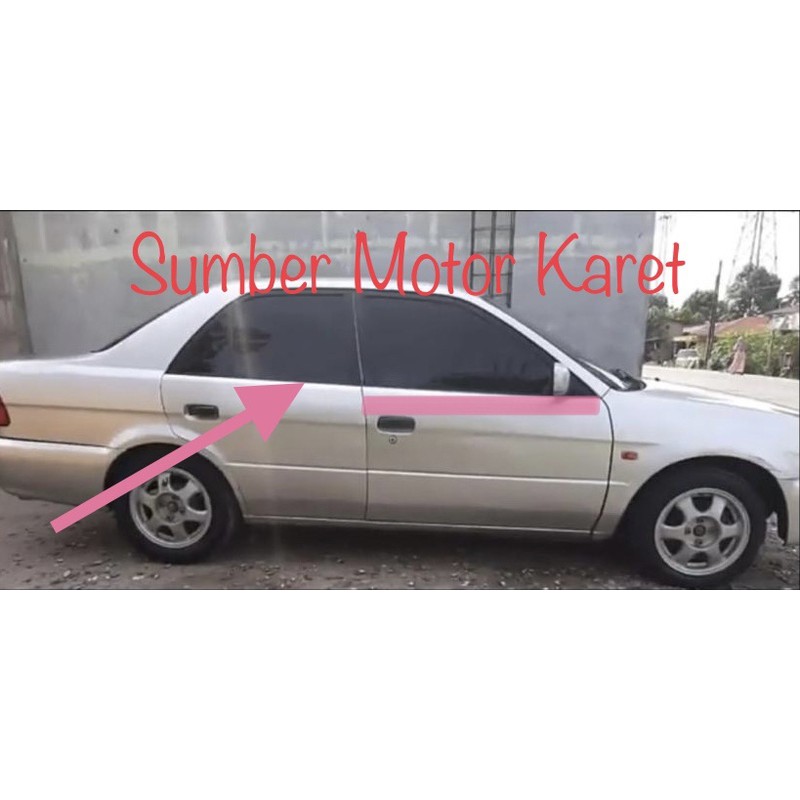 Pelipit Kaca Bagian Luar Toyota Soluna
