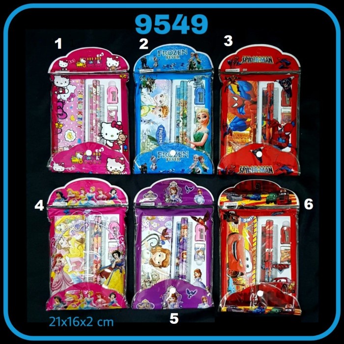 

Spesial Mj2 Set Alat Tulis Fancy / Stationery Set / Fancy Set 8898/9549 Bagus