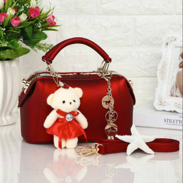TAS BATAM IMPORT WANITA HERME5 DOCTOR JELLY BAG 8801