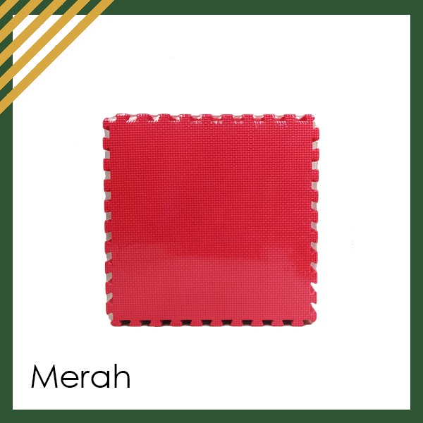 Puzzle Matras EVAMATS Warna Polos Ukuran 30x30cm Tikar Karpet Evamat Playmat Mainan Anak Bayi Murah