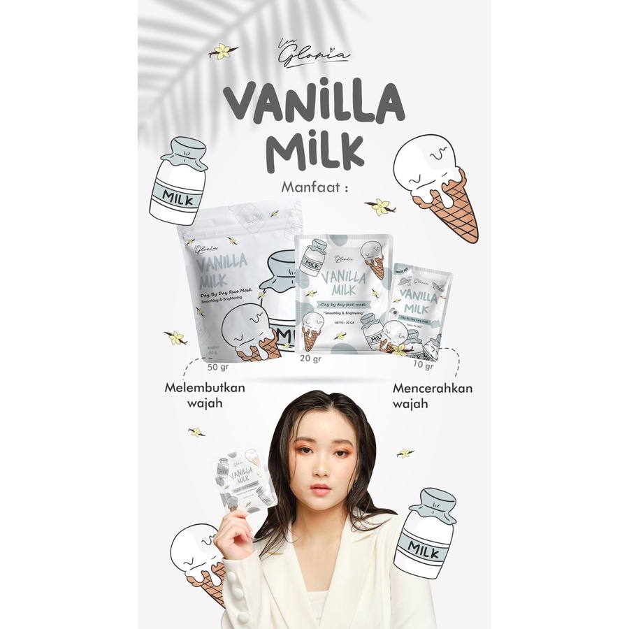 New Pack Masker Wajah Bubuk Lea Gloria 50 gram 10 Varian BPOM