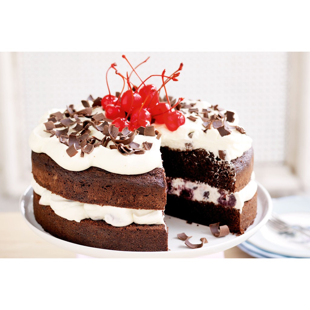 BLACK FOREST PREMIX PONDAN 418GR - TEPUNG BLACKFOREST INSTANT PREMIKS - BLACKFOREST CAKE MIX