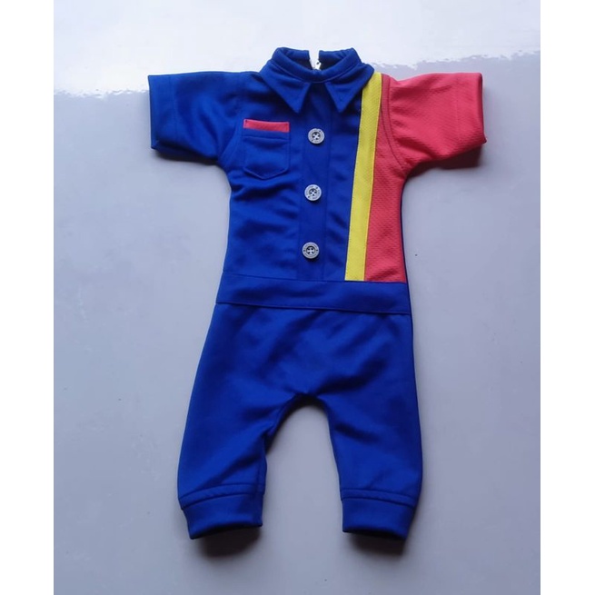 baju karakter karyawan monyet keren