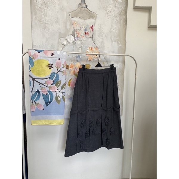 preloved rok midi rashawl