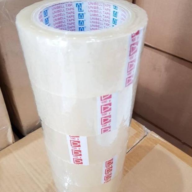 

Lakban Unibell 2 Inch / 48Mm X 100 Yard (91 Meter) Bening Dus -72 Roll Fauzinarman