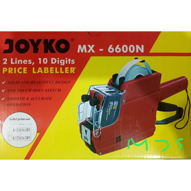 

JOYKO labeller dua baris Angka-Angka