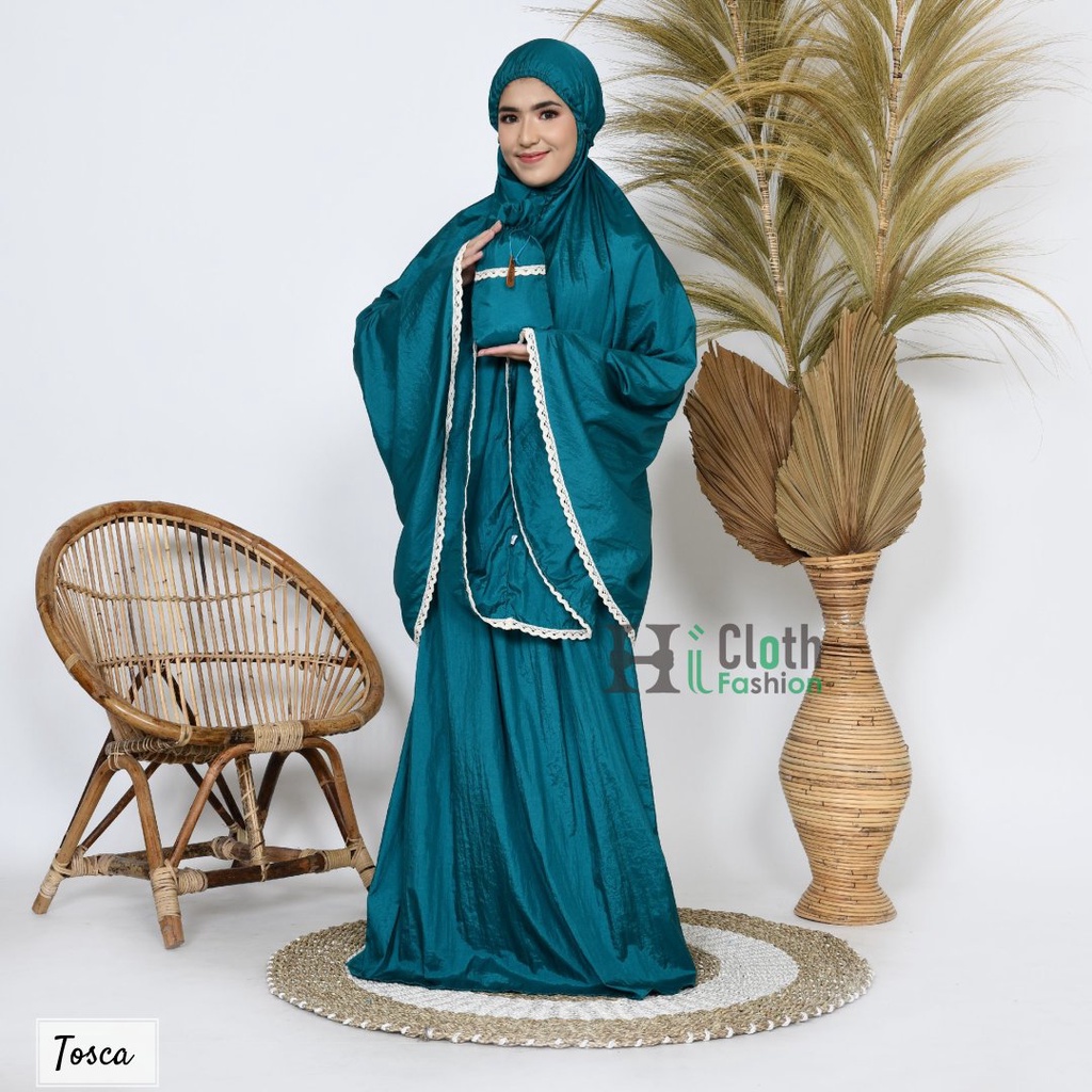 Mukena Travel Parasut Premium I Mukena Anak Balita I Telekung Jumbo Dewasa