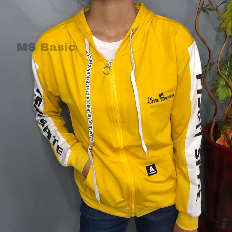 JACKET WANITA MF/BAHAN KAOS IMPORT/ seri little brother