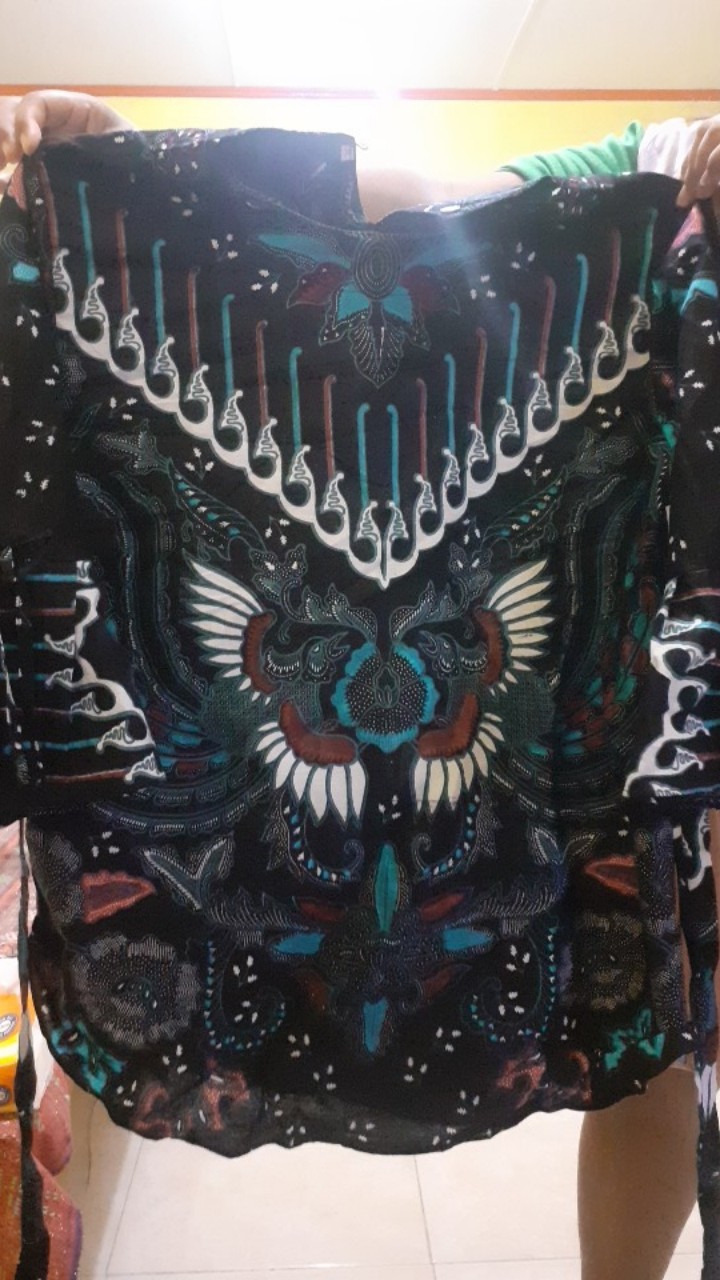 Maura Couple - Sania Ruffle Batik Couple Ori Ndoro Jowi Garansi Termurah Shopee - Batik Modern Solo