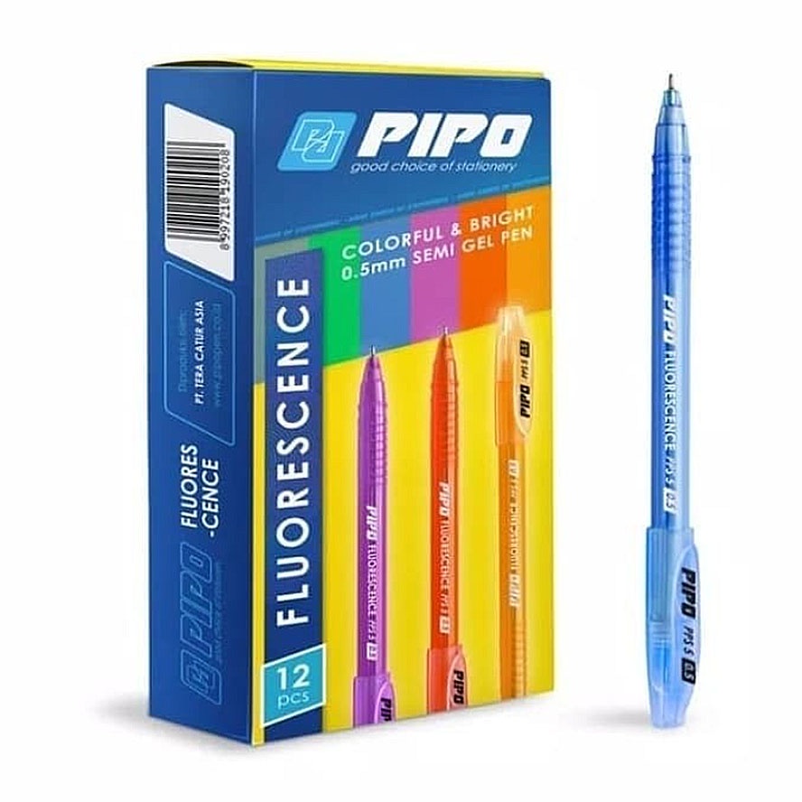 

Sale Pipo Semi Gel Pen Fluorescence 12 Pcs