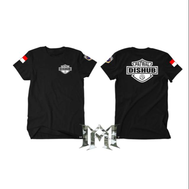 Baju t-shirt Dinas Perhubungan (DISHUB)