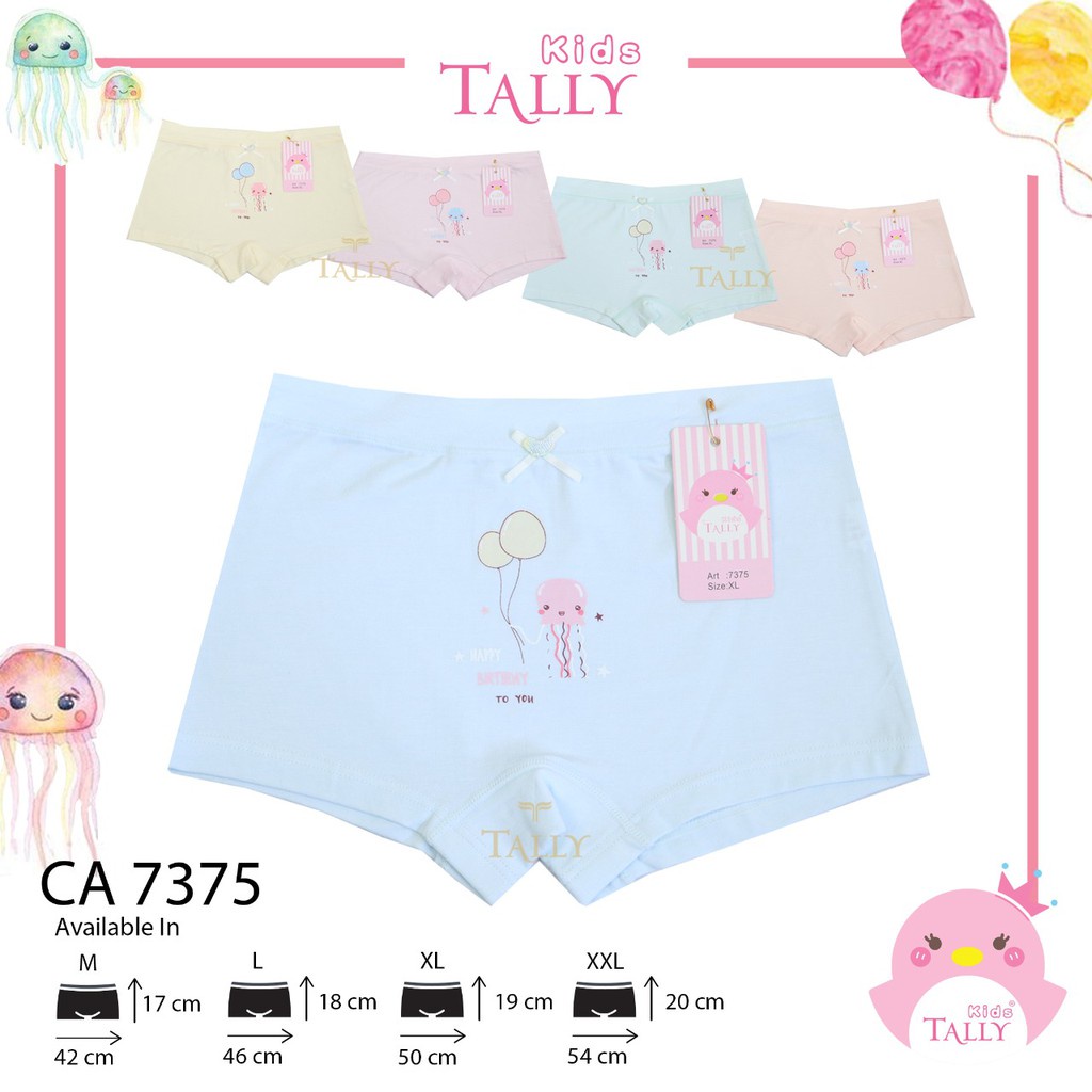 Tally Boxer Celana Dalam Anak Perempuan 7375