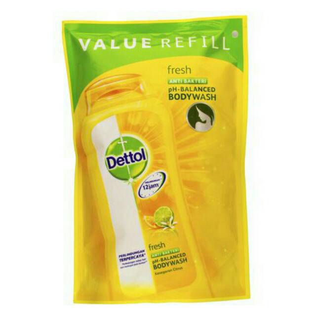 Dettol Body Wash Dettol Refill 410ml Sabun Mandi Cair ORIGINAL-BPOM