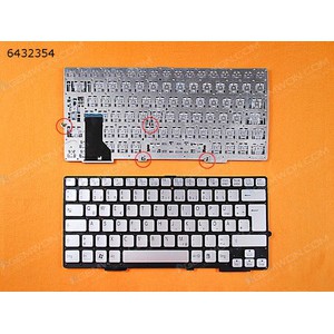 Jual Keyboard Sony SVE13 SVS13 Series/ VAIO S Series (silver) | Shopee ...