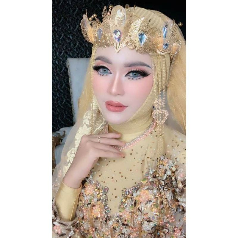 READY Mahkota pengantin COD Mahkota juntai