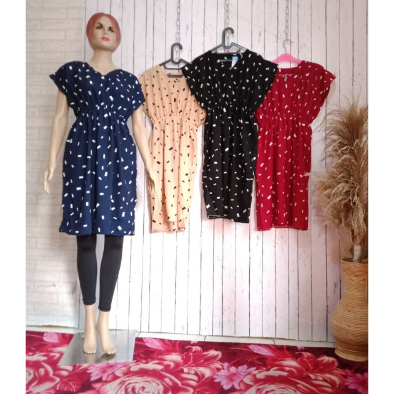 TUNIK KAFTAN TERBARU//TUNIK KAFTAN TERBARU MOTIF KOTAK SERUT