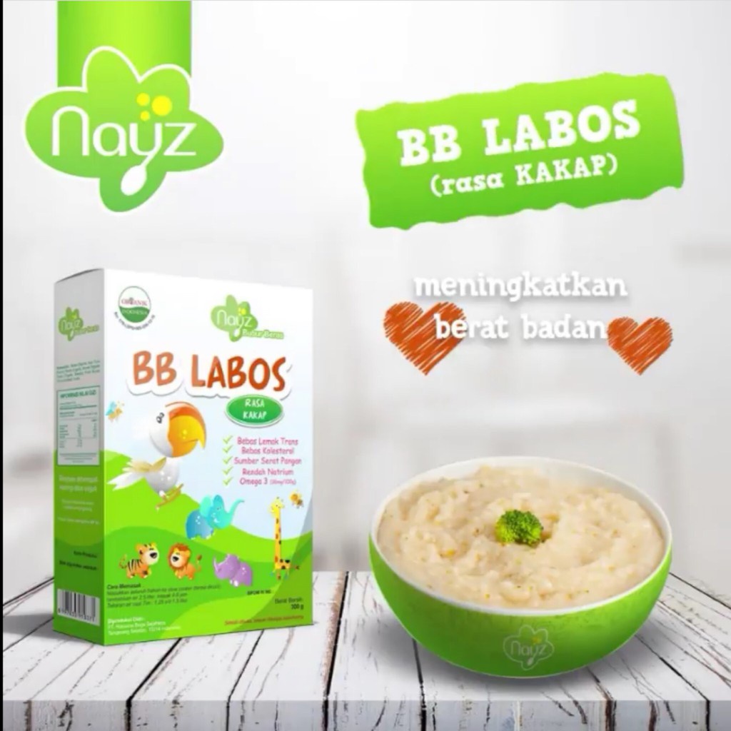 Makassar ! Bubur Bayi Tematik Organik Mpasi Nayz 275 gr