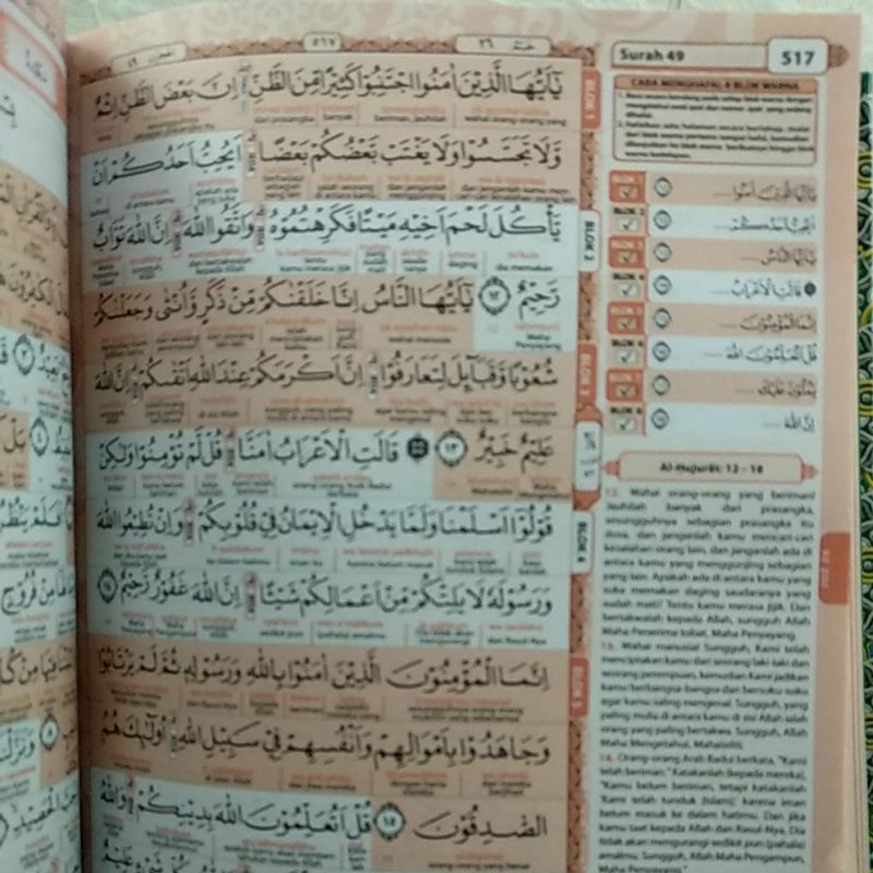 Quran Hafalan Hafazan HVS A5 Sedang