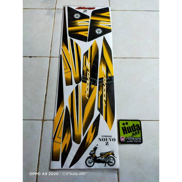 Striping variasi Nouvo Z