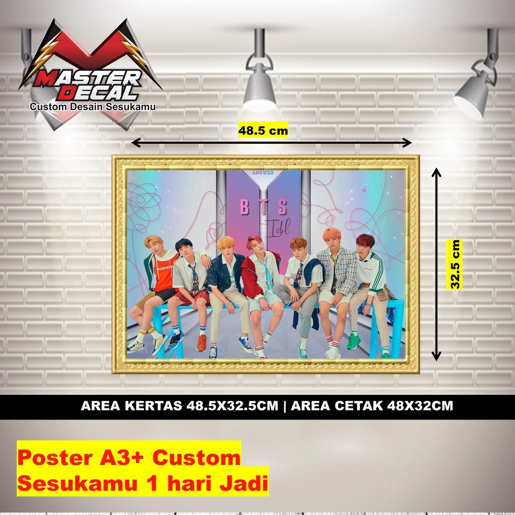 

CETAK/PRINT ART PAPER 120/150 A3 Minimum order 5 lembar A3