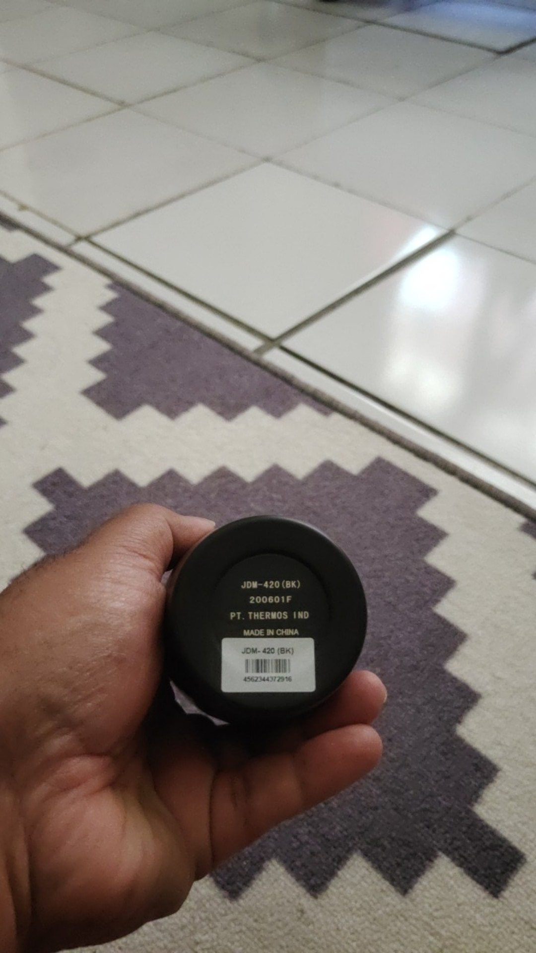 Thermos Vacuum Insulated Tumbler - Black 420ml (jdm-420-bk)